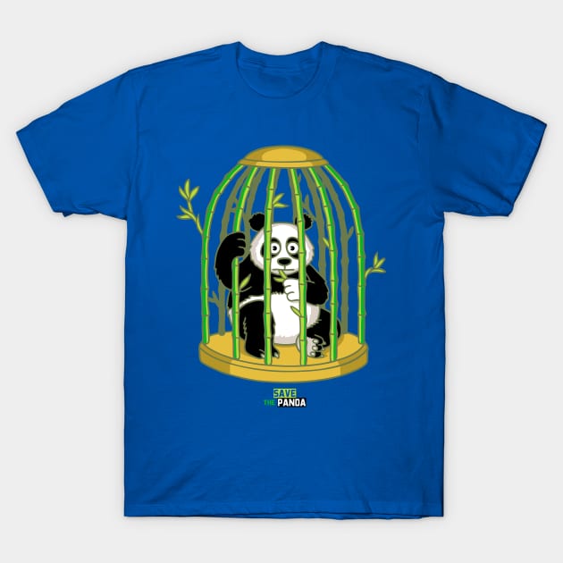 Save the panda T-Shirt by byTxemaSanz